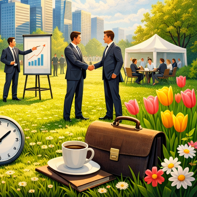 Primăvara și organizarea evenimentelor corporate: de ce acest sezon aduce echilibru și oportunități